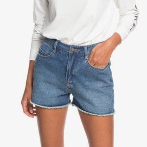 Roxy Bucolic Landscaped Denim Shorts